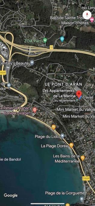 Les Appartements De La Marina Sanary-sur-Mer Exterior photo